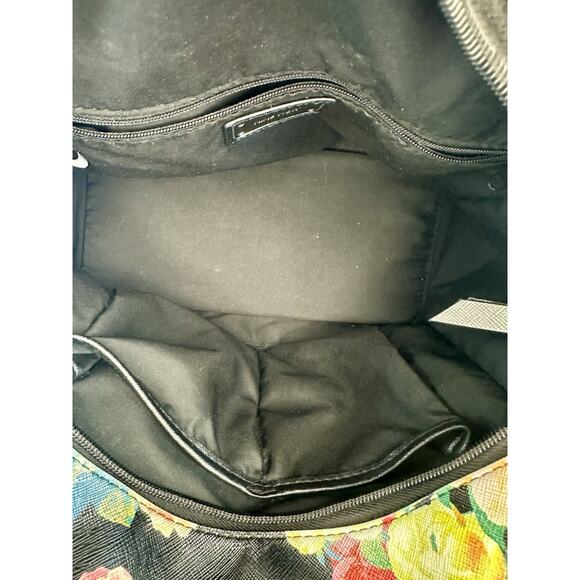 Nine West Floral And Black Purse Crossbody - Picture 6 of 10